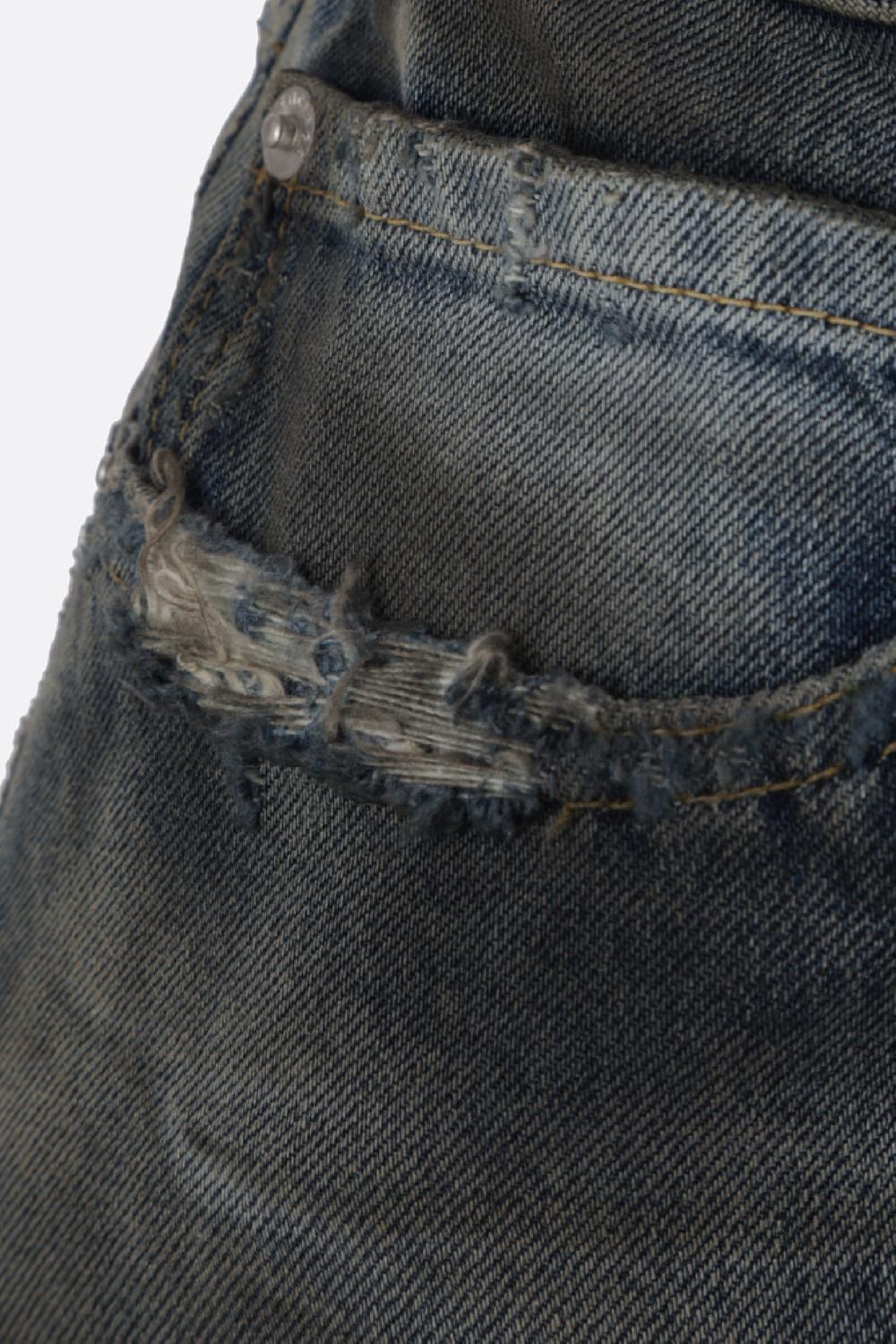 BALENCIAGA gonna lunga in denim Vendita