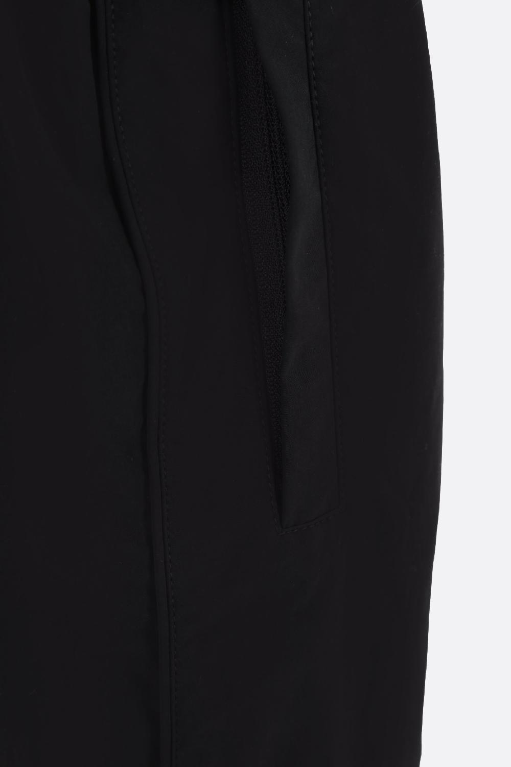 ALEXANDER WANG pantalone jogging in nylon stampa logo Puff Promozione