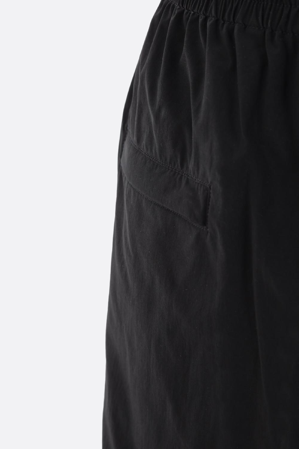 ALEXANDER WANG pantalone corto jogging in nylon stampa logo Puff Spedizione Gratuita