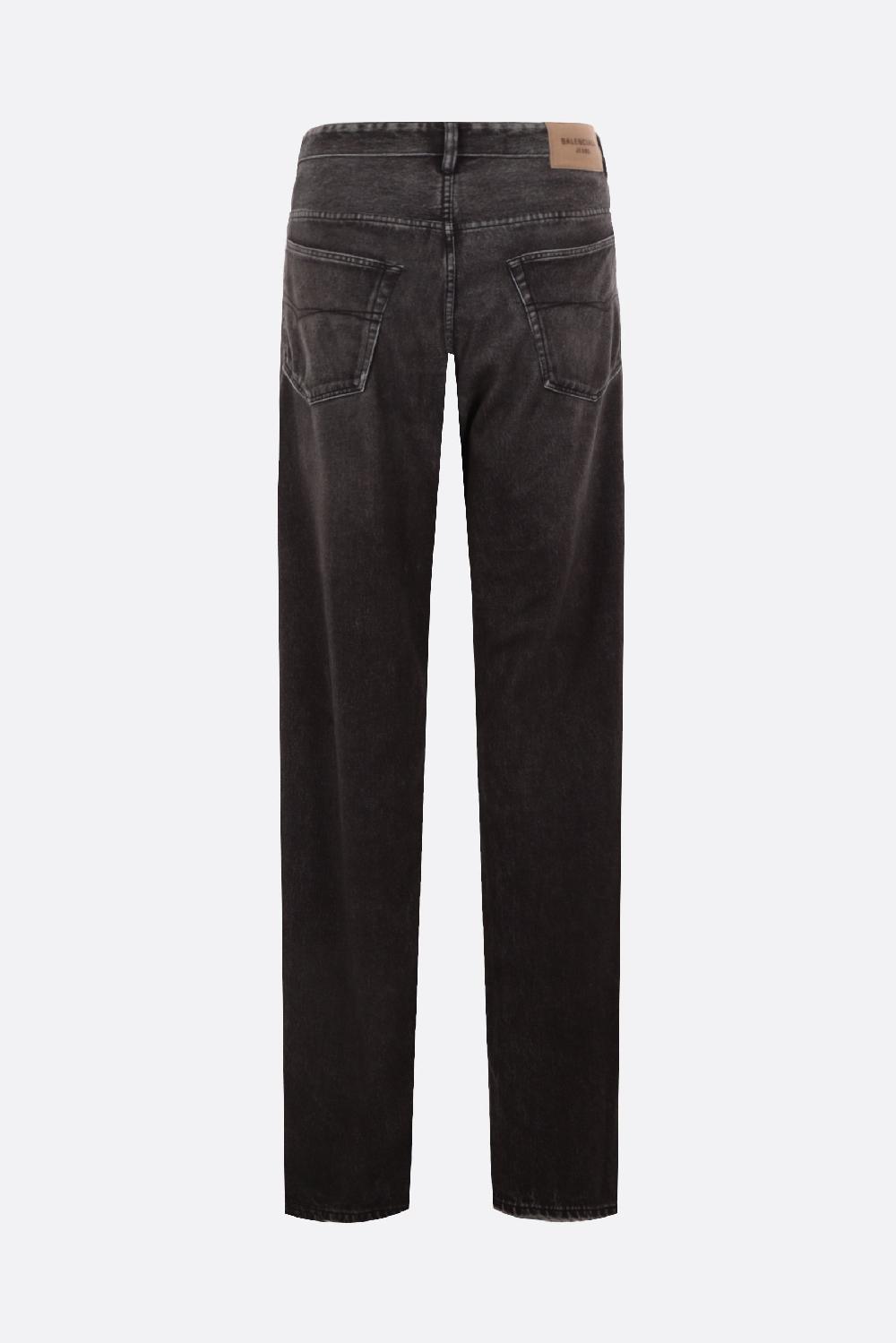 BALENCIAGA pantalone oversize in pile trompe l'œil Acquista Ora