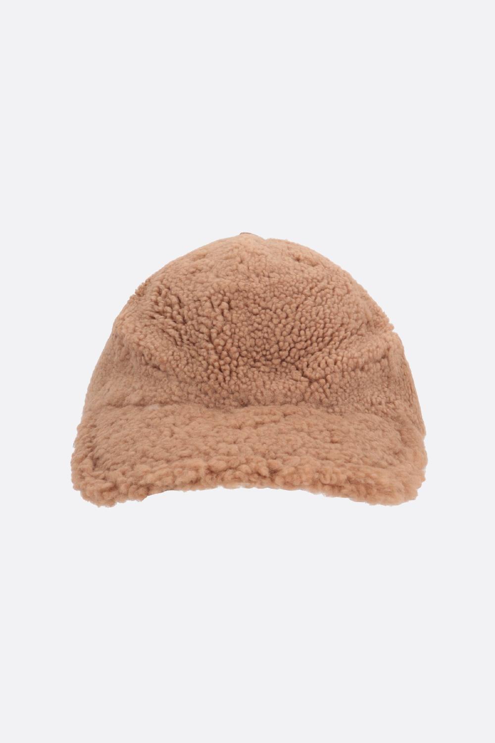 YVES SALOMON cappello baseball in shearling Fino Al -60%