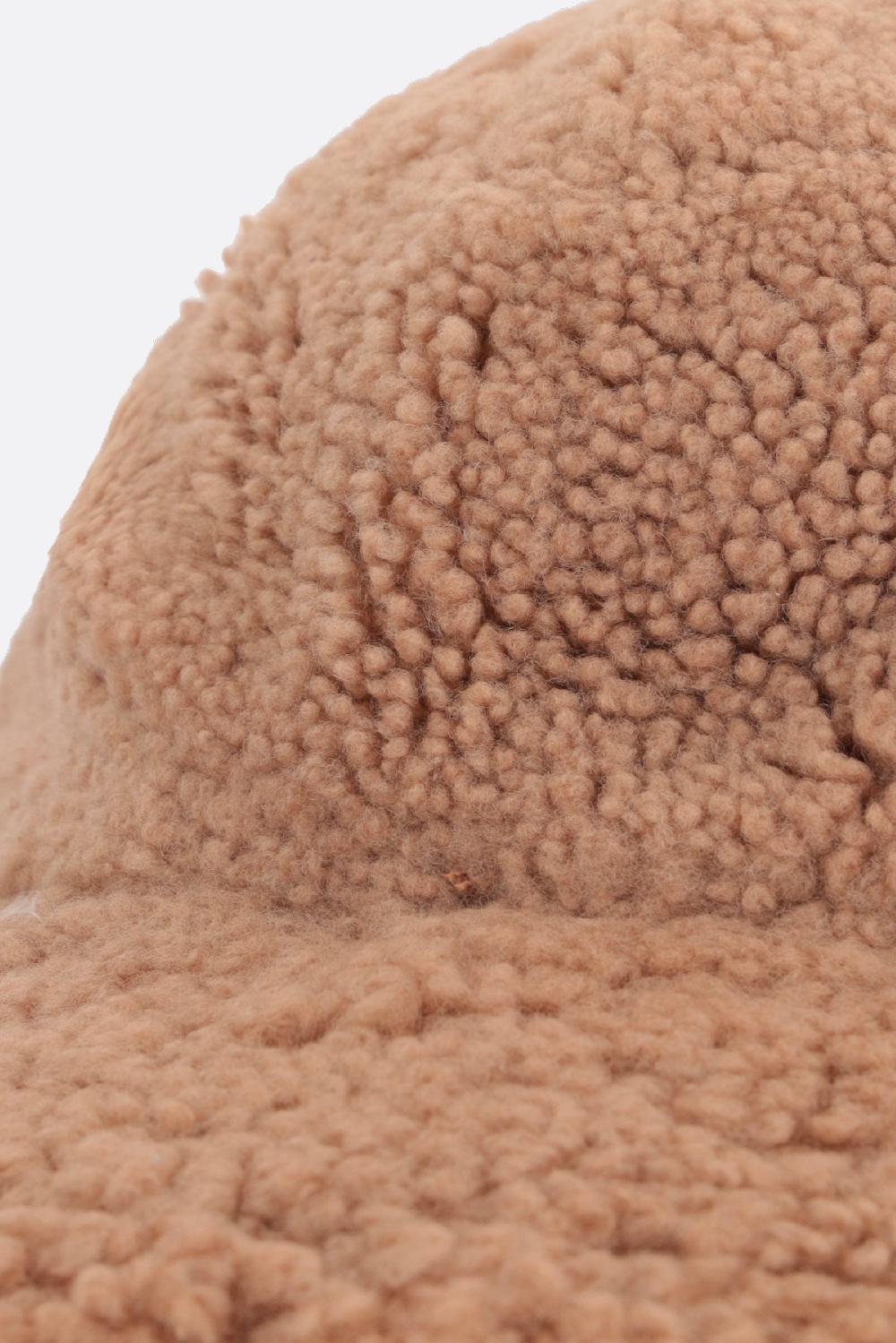 YVES SALOMON cappello baseball in shearling Fino Al -60%