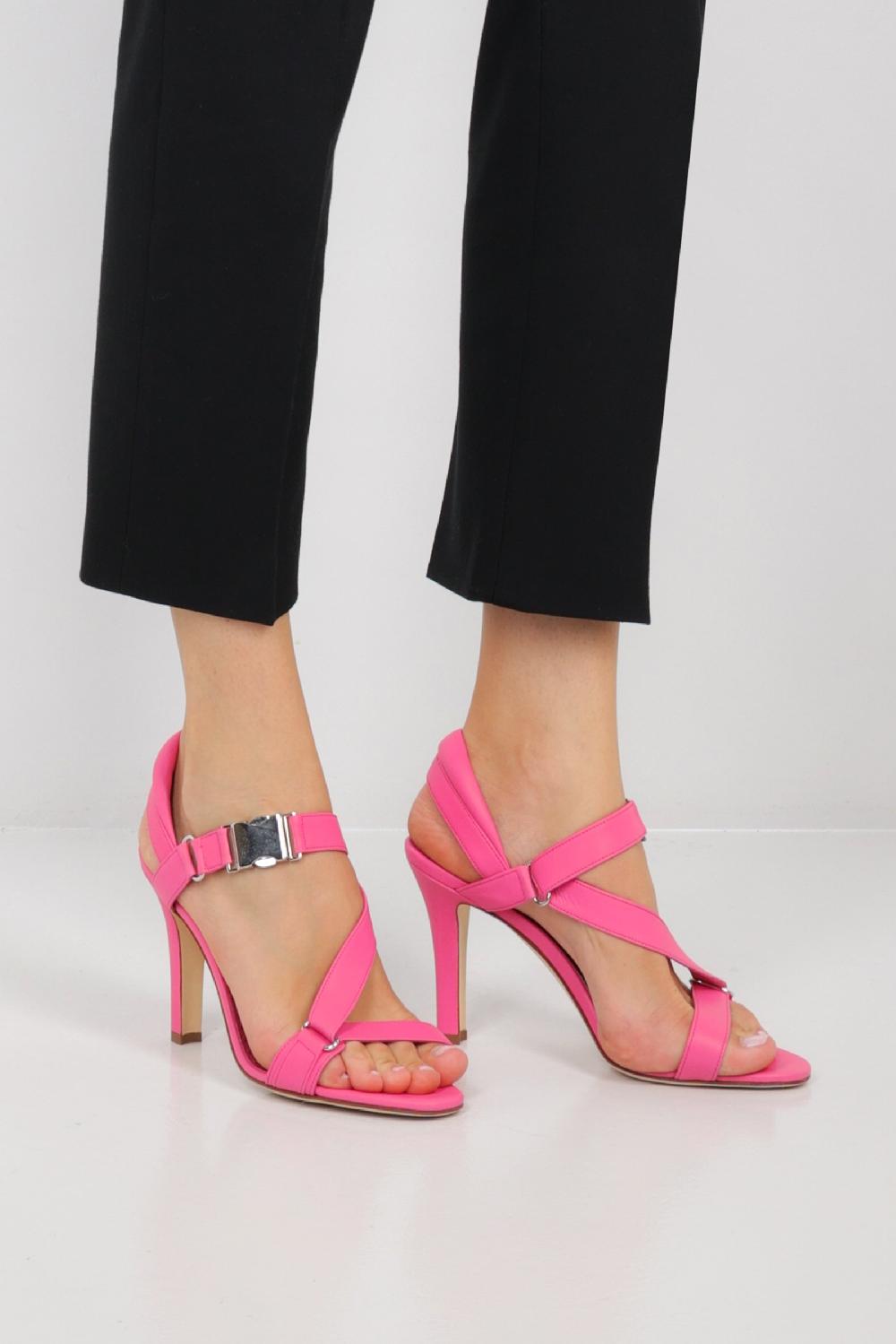 MANOLO BLAHNIK sandalo Puxan in nappa Shopping Online