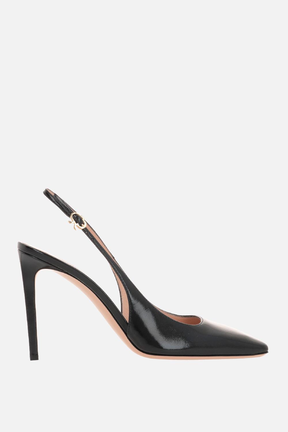 GIANVITO ROSSI slingback Christina in vernice Convenienza