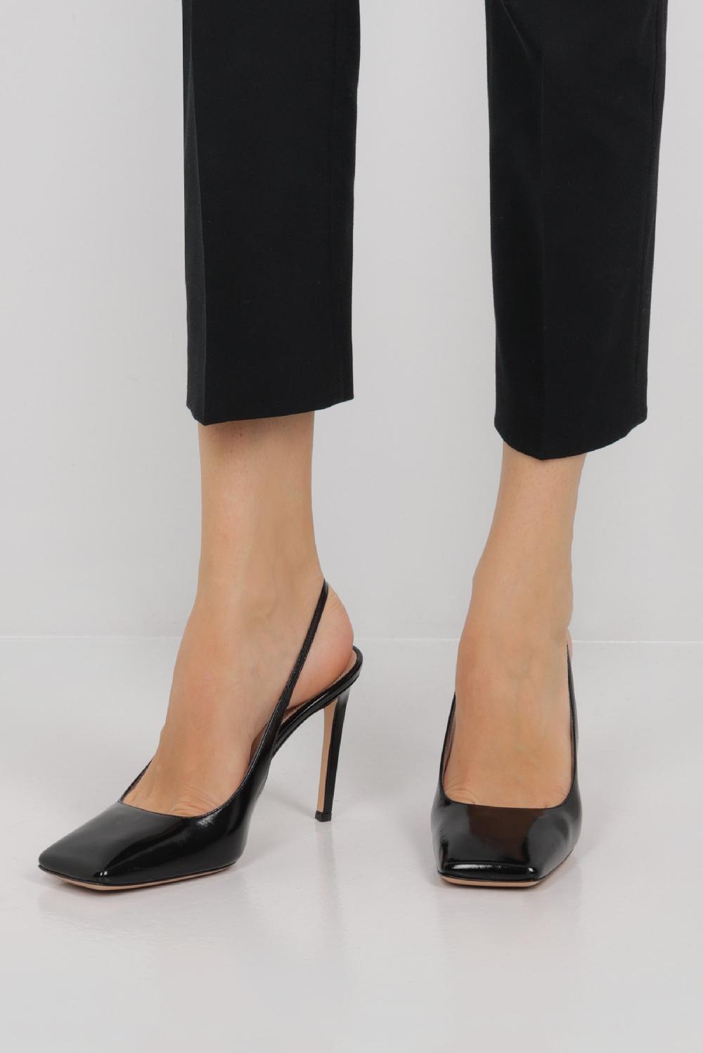 GIANVITO ROSSI slingback Christina in vernice Convenienza