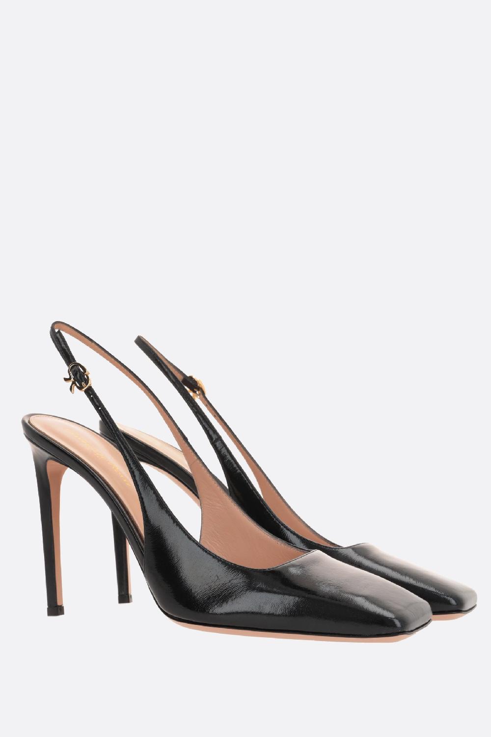 GIANVITO ROSSI slingback Christina in vernice Convenienza