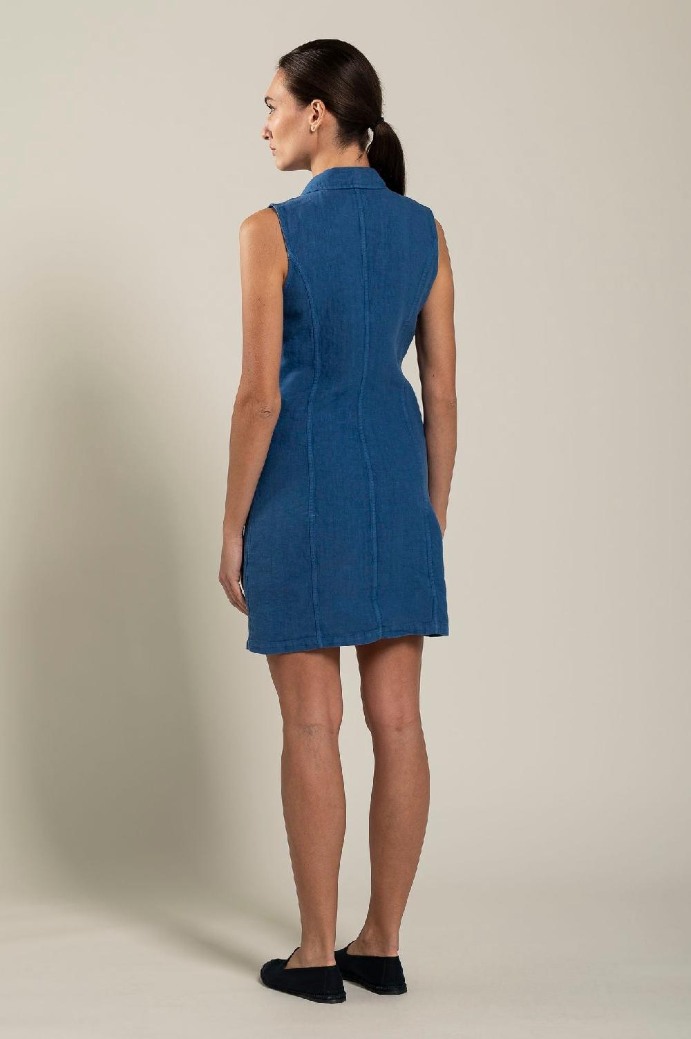 120% Lino Suit Dress Vendita Calda