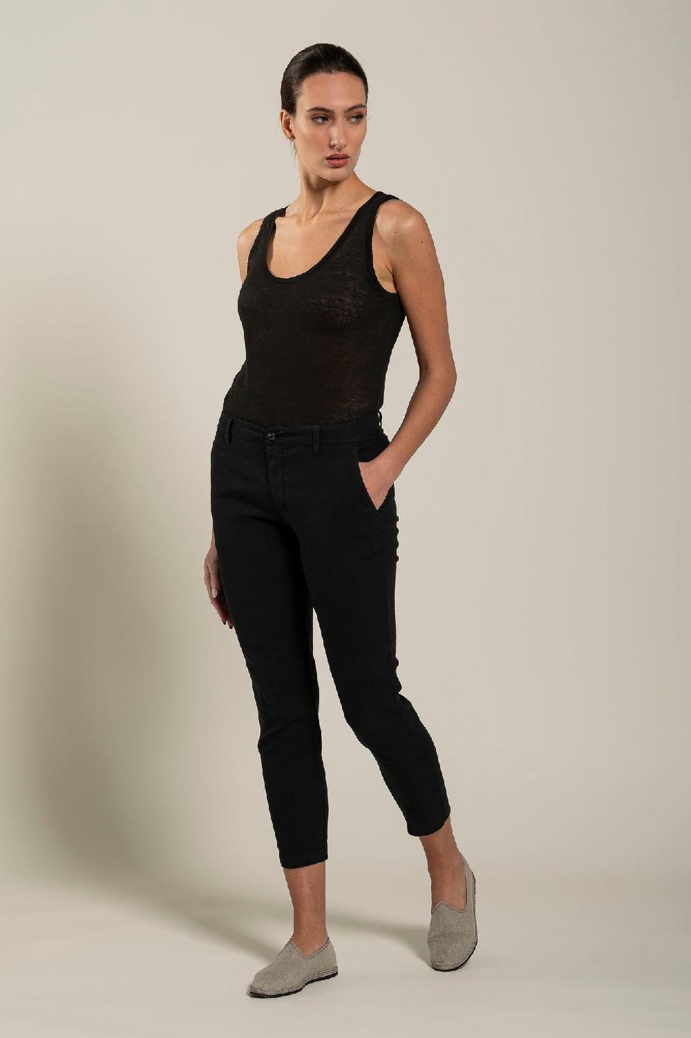 120% Lino Woman Slim-Fit Pant Convenienza