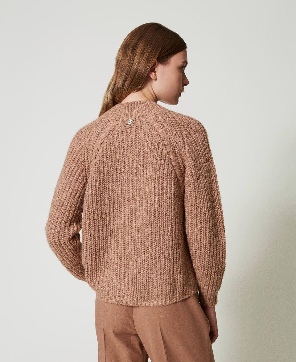 Twin Set Maglia a coste con trecce I Più Venduti