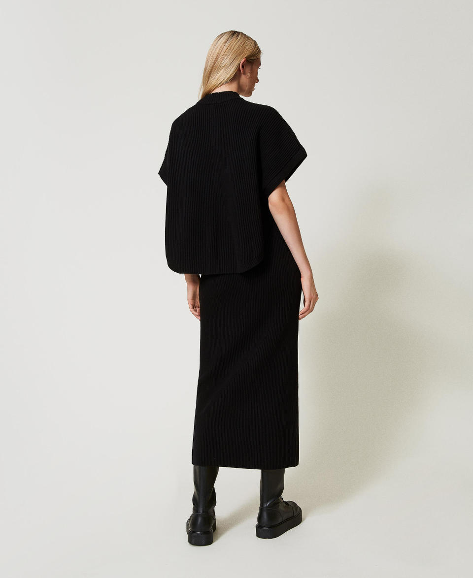 Twin Set Gonna longuette in maglia a costine Fino Al -60%