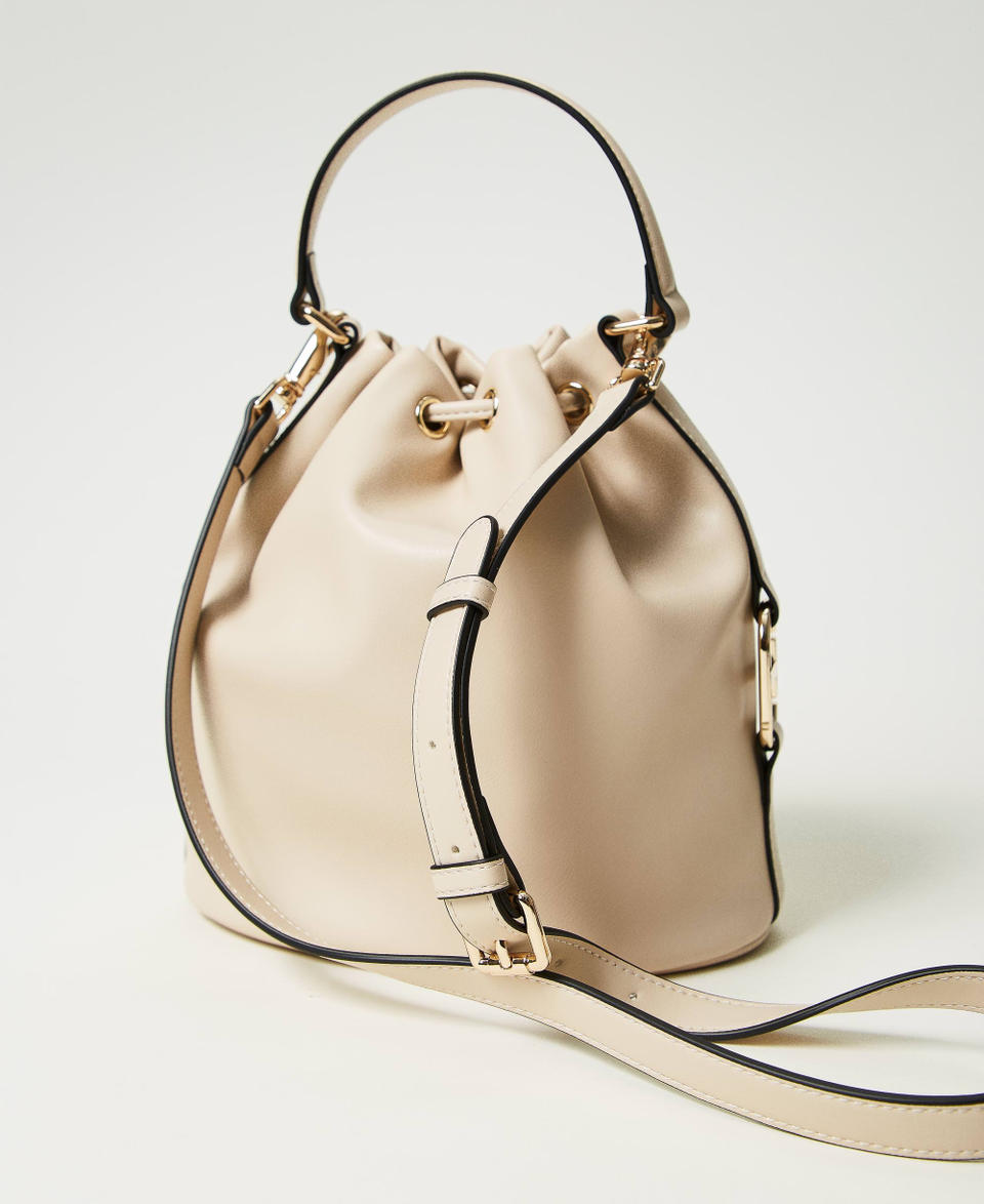 Twin Set Borsa a secchiello con fibbia Oval T Qualità