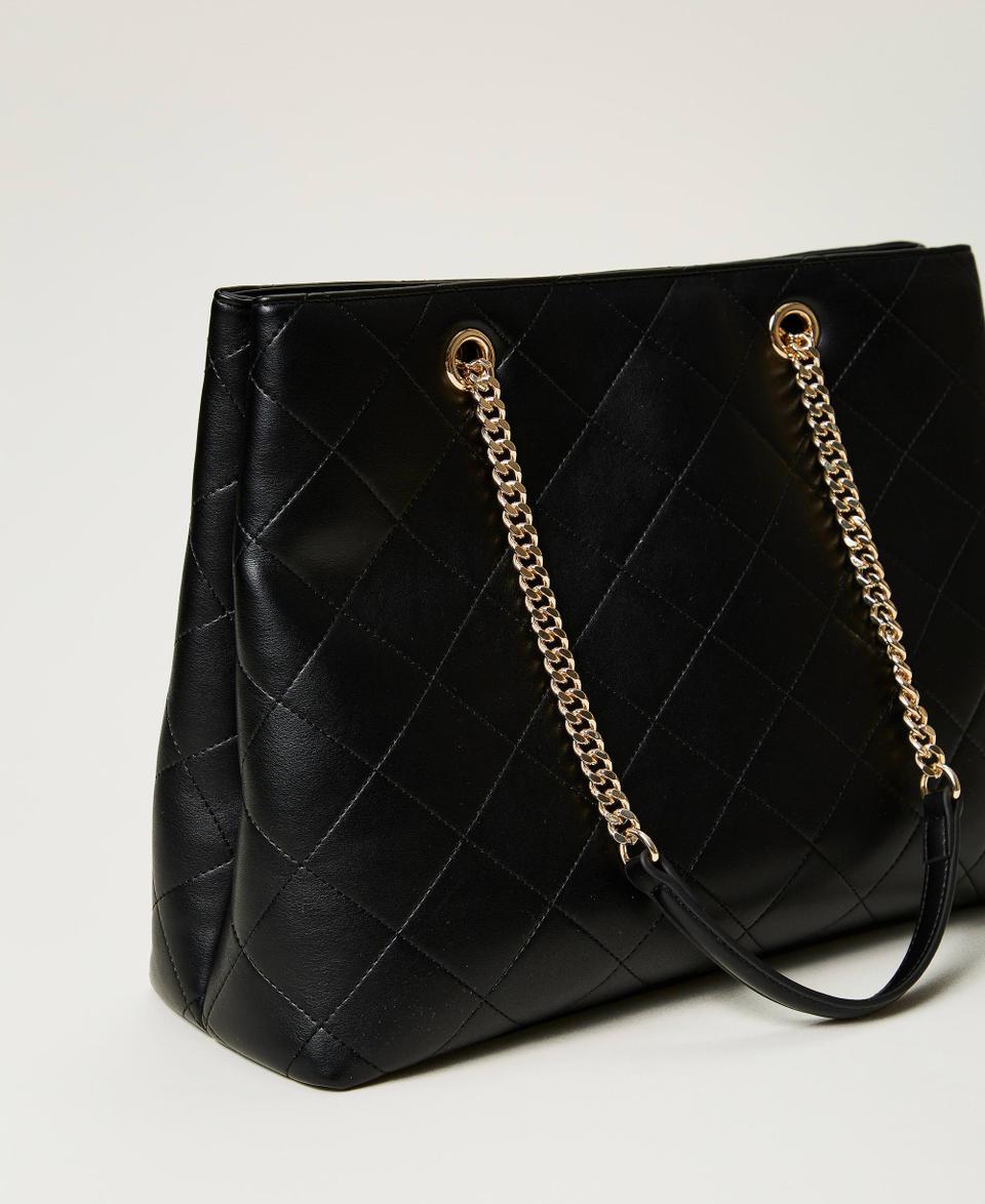 Twin Set Borsa shopper con chiusura Oval T Shopping Online