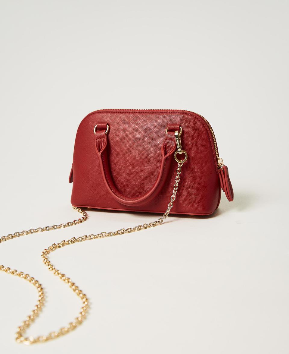 Twin Set Mini borsa a tracolla con Oval T Prezzo Ridotto