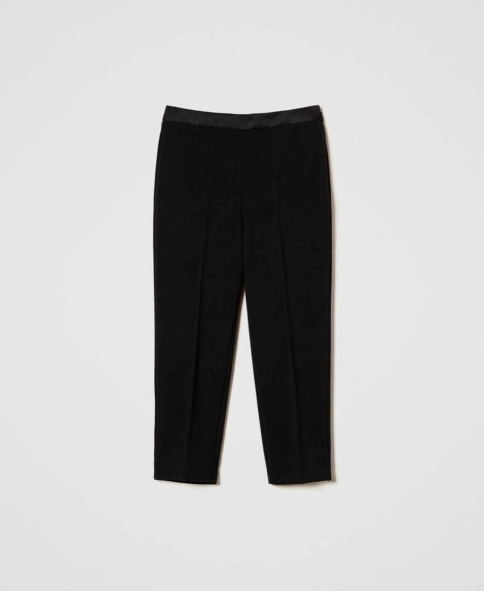 Twin Set Pantaloni a sigaretta in flanella Pezzi Unici