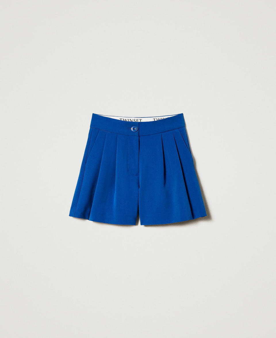 Twin Set Shorts in flanella Consegna Veloce