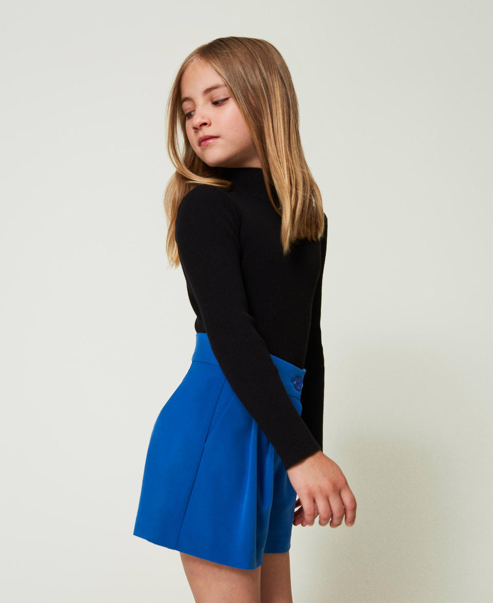 Twin Set Shorts in flanella Consegna Veloce