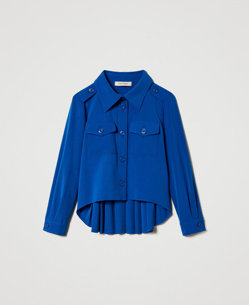 Twin Set Giacca overshirt in flanella Shopping Online