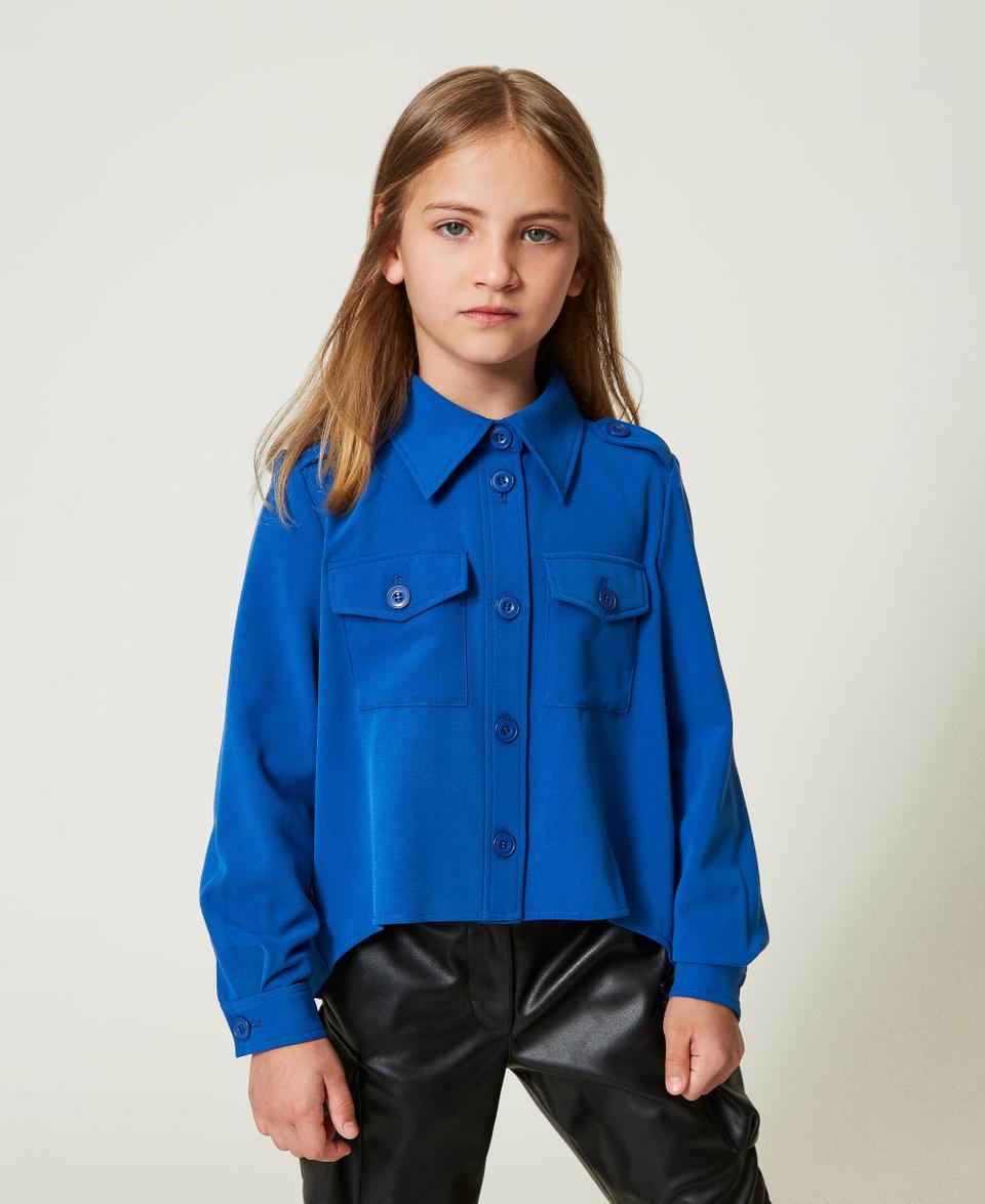 Twin Set Giacca overshirt in flanella Shopping Online
