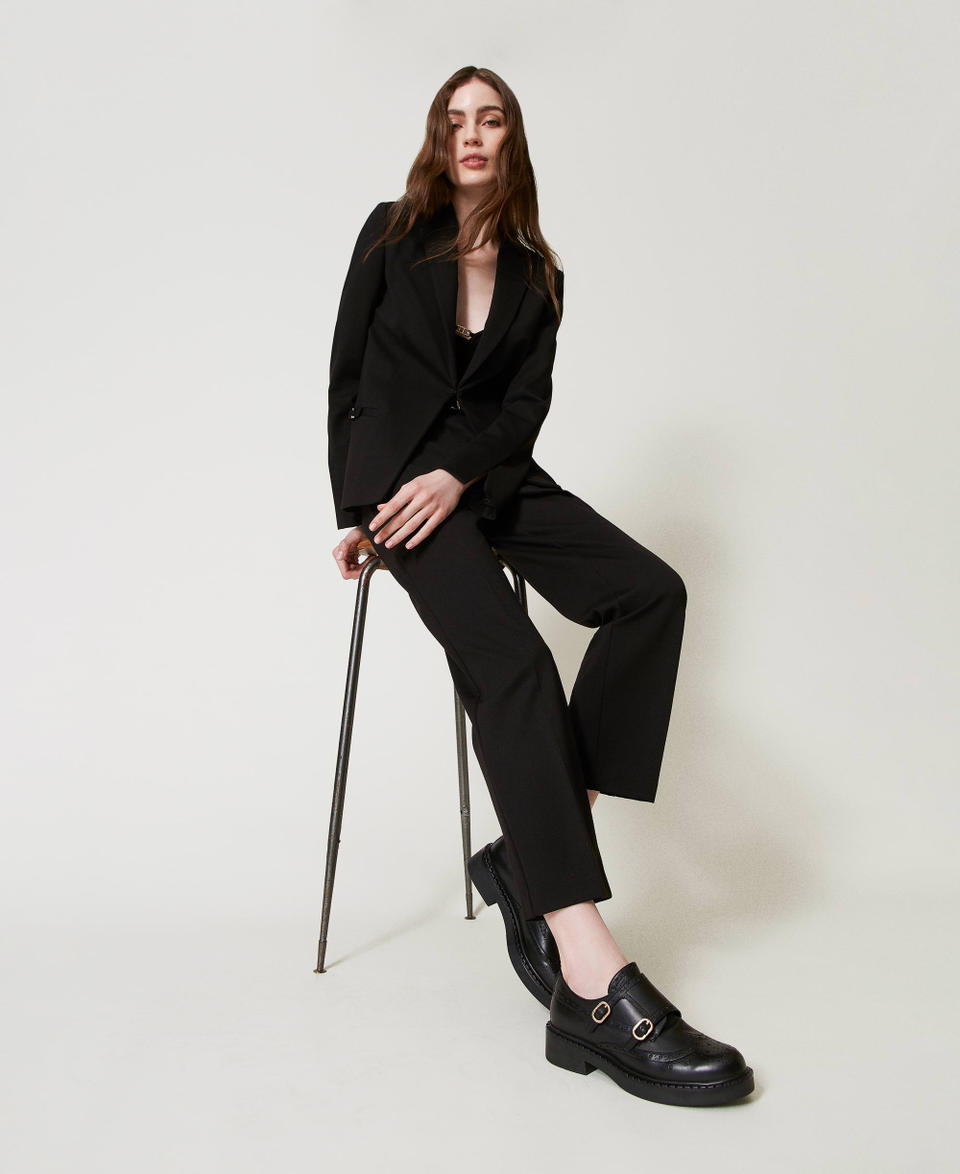 Twin Set Scarpe in pelle con cinturini Presa