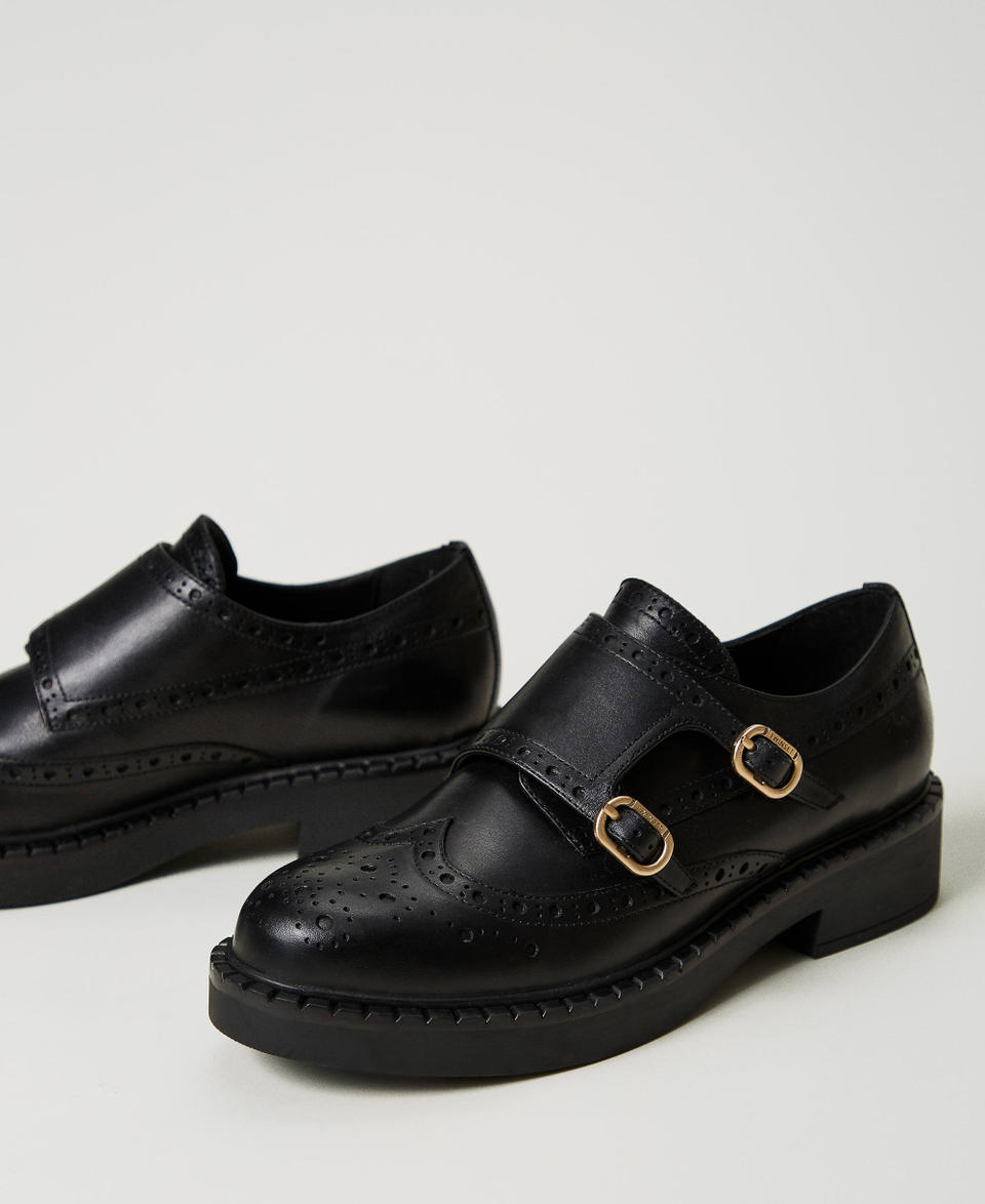 Twin Set Scarpe in pelle con cinturini Presa