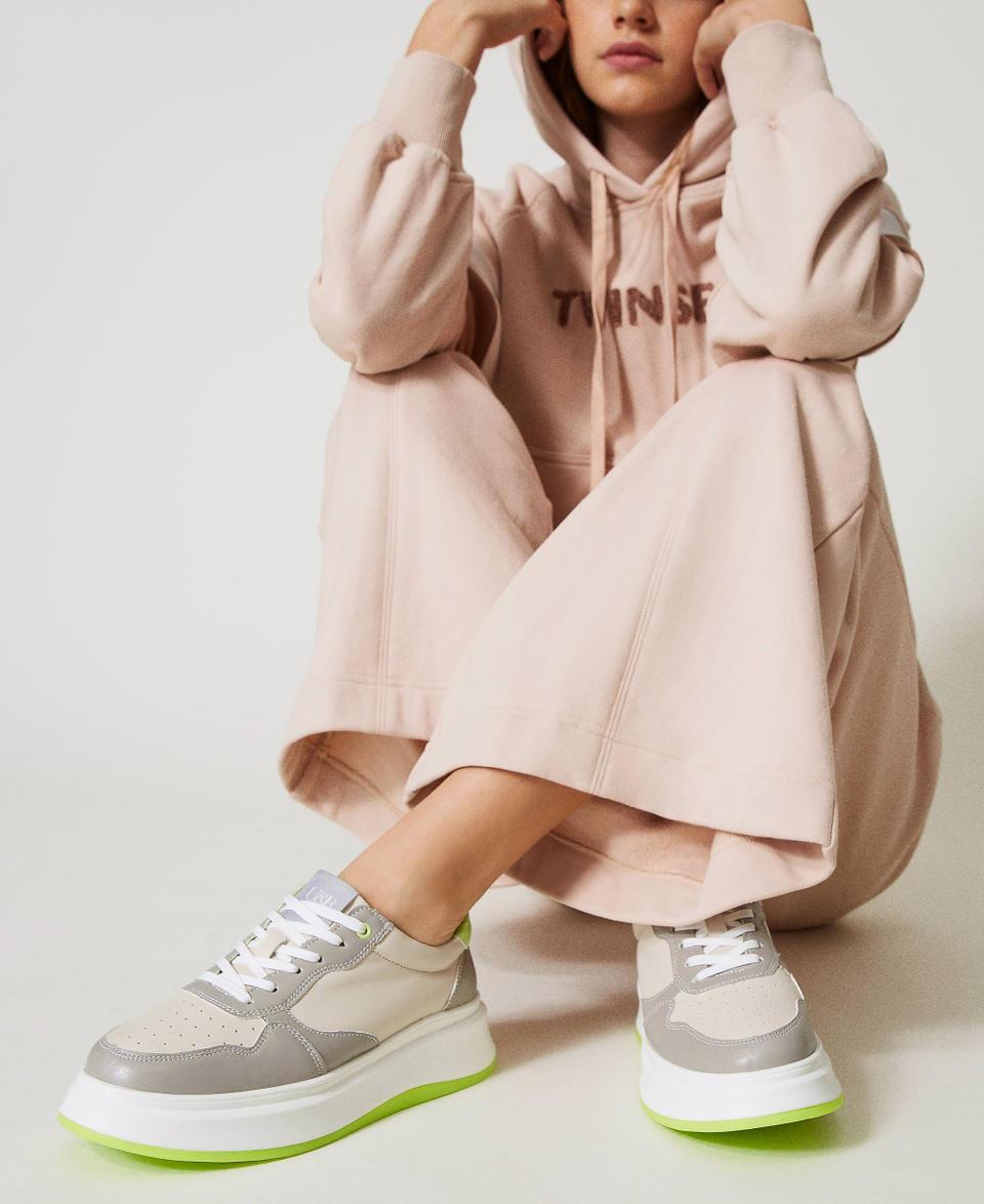 Twin Set Sneakers color block Vendita Calda