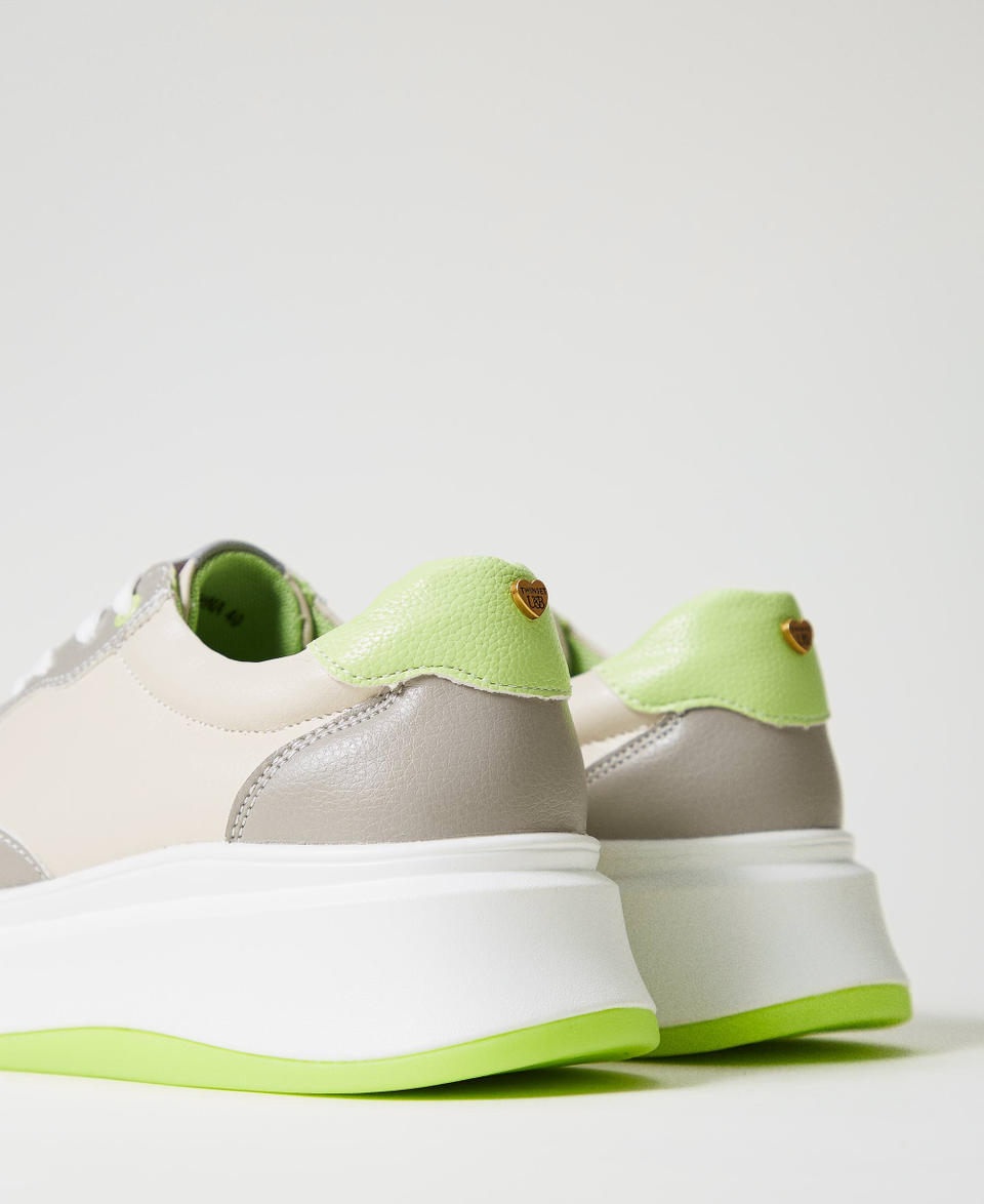 Twin Set Sneakers color block Vendita Calda