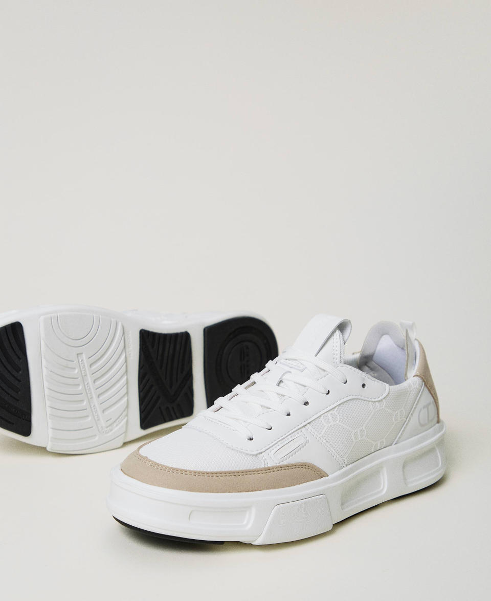 Twin Set Sneakers Fessura color block Moda