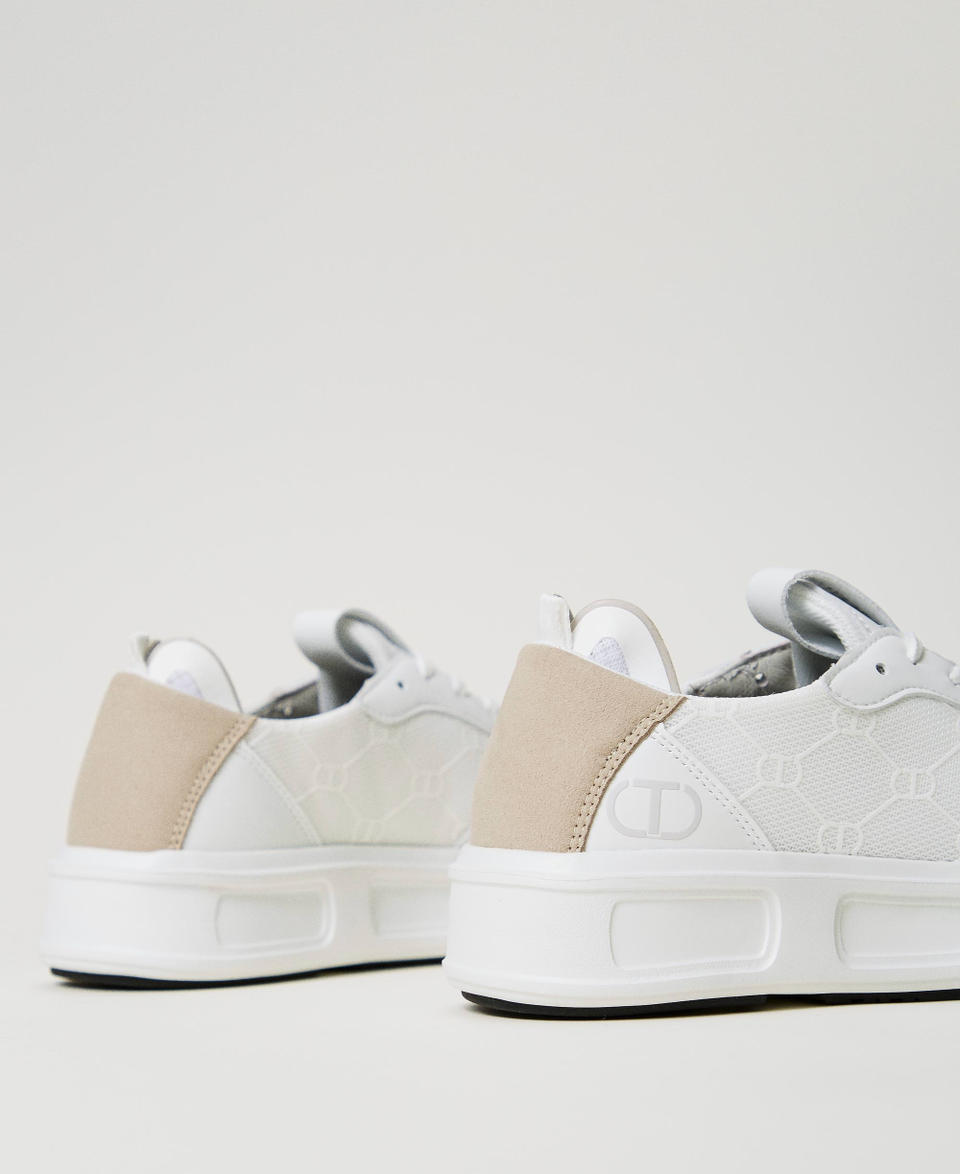 Twin Set Sneakers Fessura color block Moda