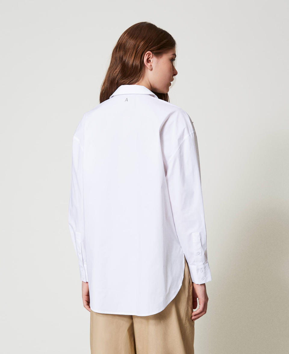 Twin Set Camicia con ricami a mano Online