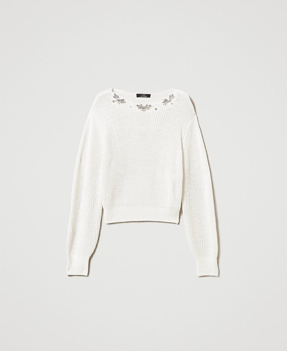 Twin Set Maglia con ricami fatti a mano Acquista Ora