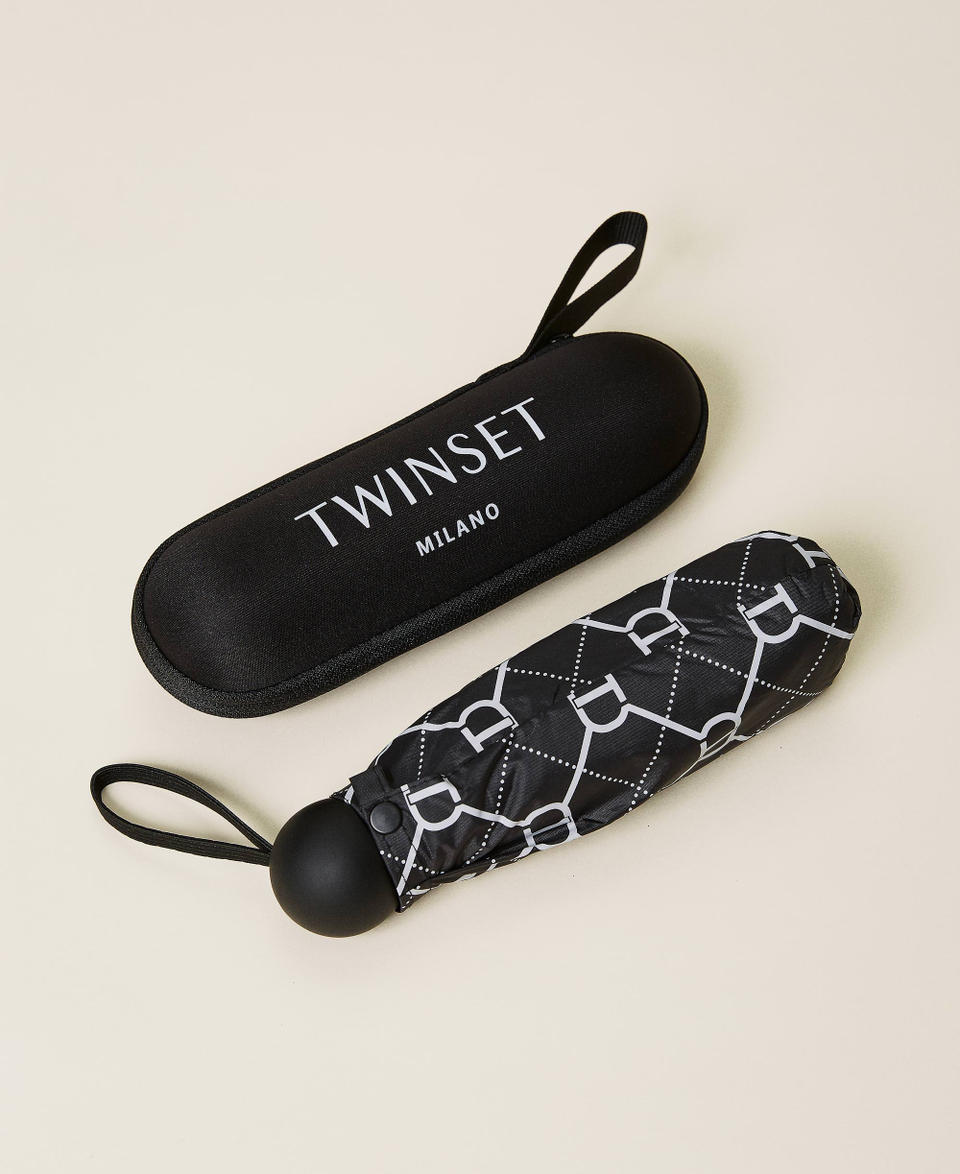 Twin Set Ombrello stampato con logo Offerte esclusive