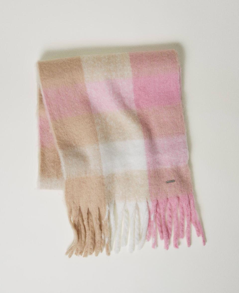 Twin Set Stola in panno jacquard