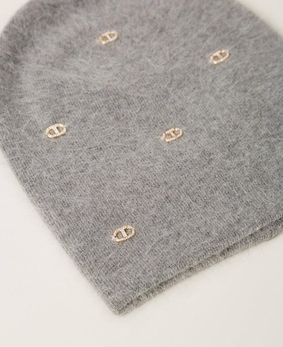 Twin Set Cuffia in maglia con Oval T Novità