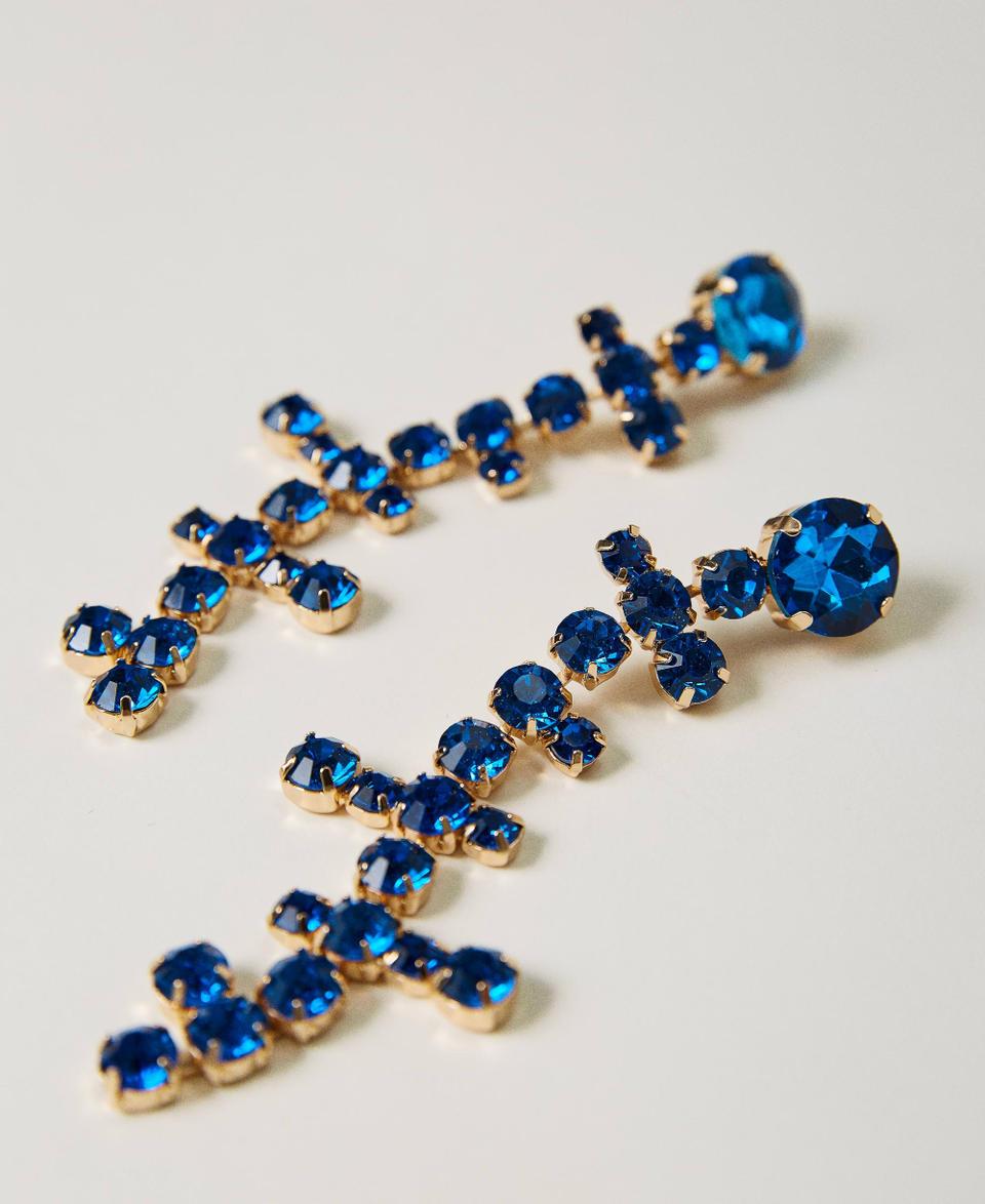 Twin Set Orecchini pendenti con strass Offerta