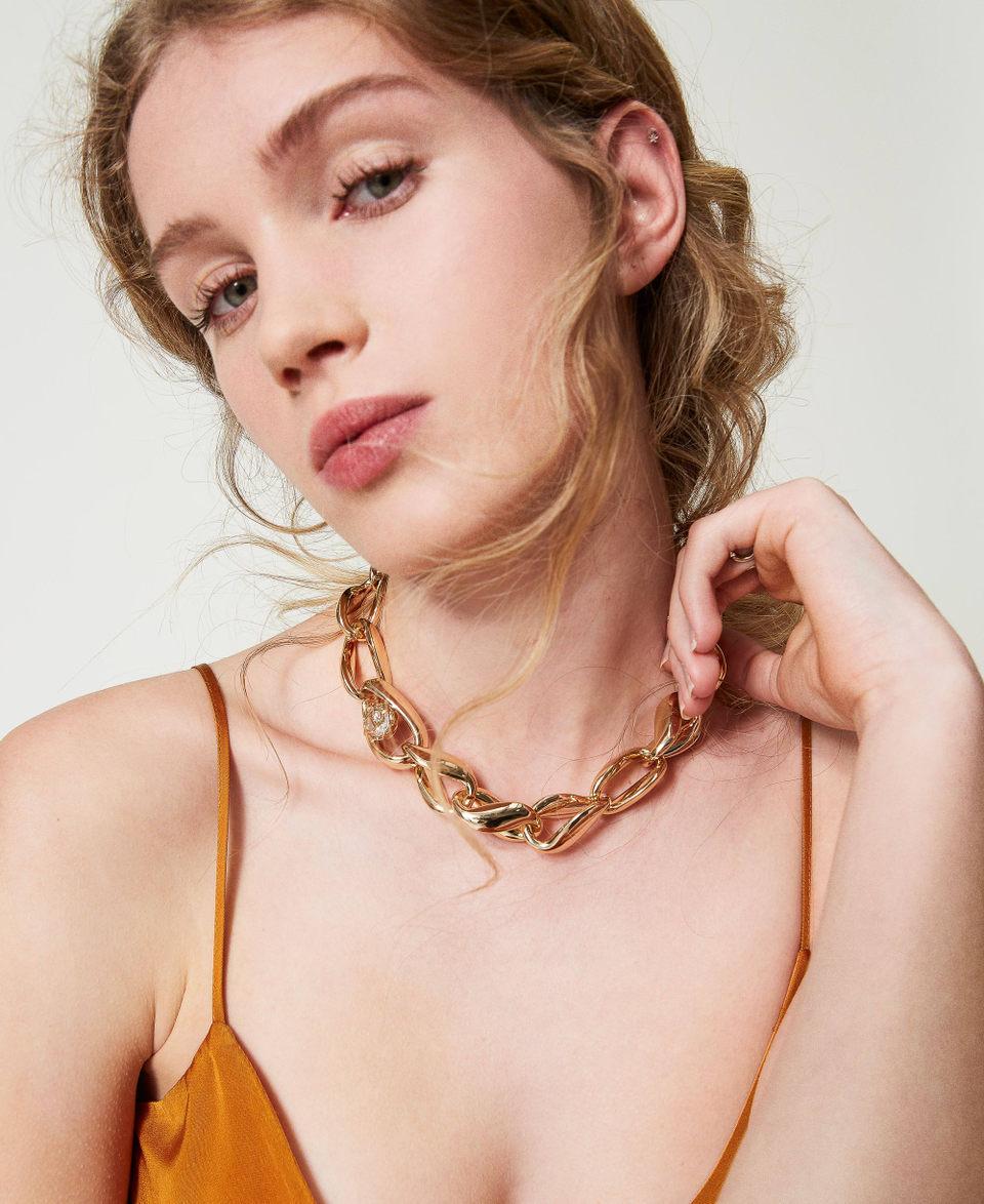 Twin Set Collana girocollo a catena In Saldo