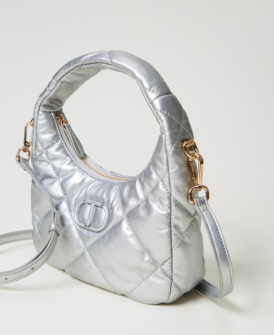 Twin Set Borsa hobo piccola quilted imbottita 2025