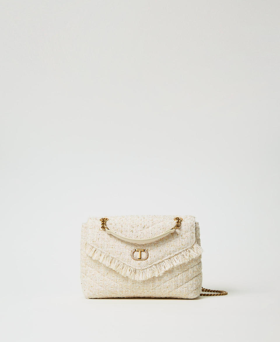 Twin Set Borsa a tracolla 'Dreamy' media in tweed