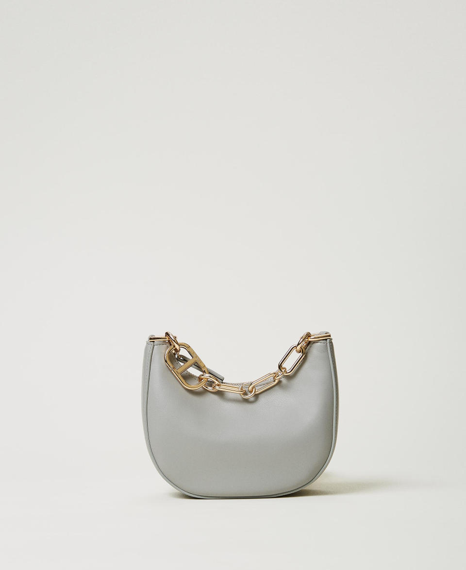 Twin Set Borsa ‘Mini Croissant’ con chiusura Oval T