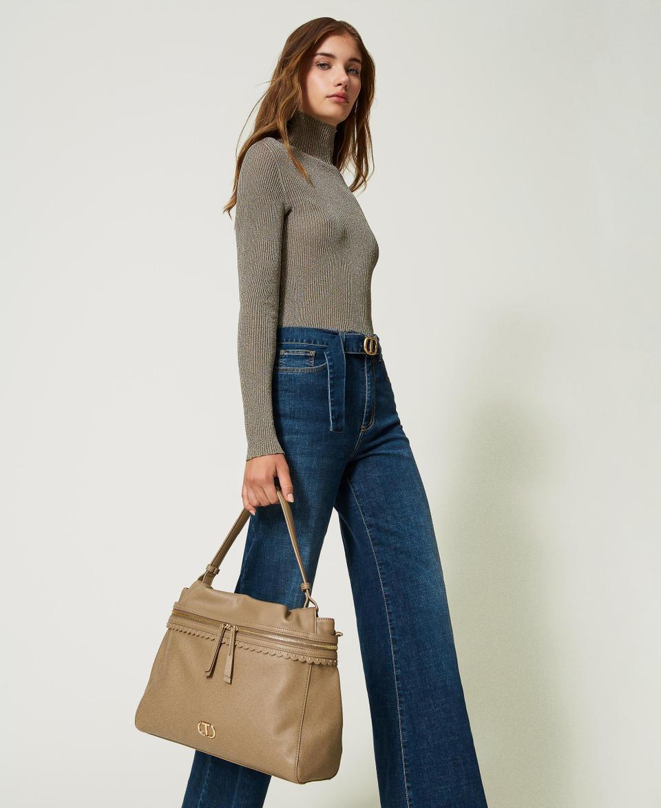 Twin Set Borsa top handle ‘Cécile’ grande Qualità