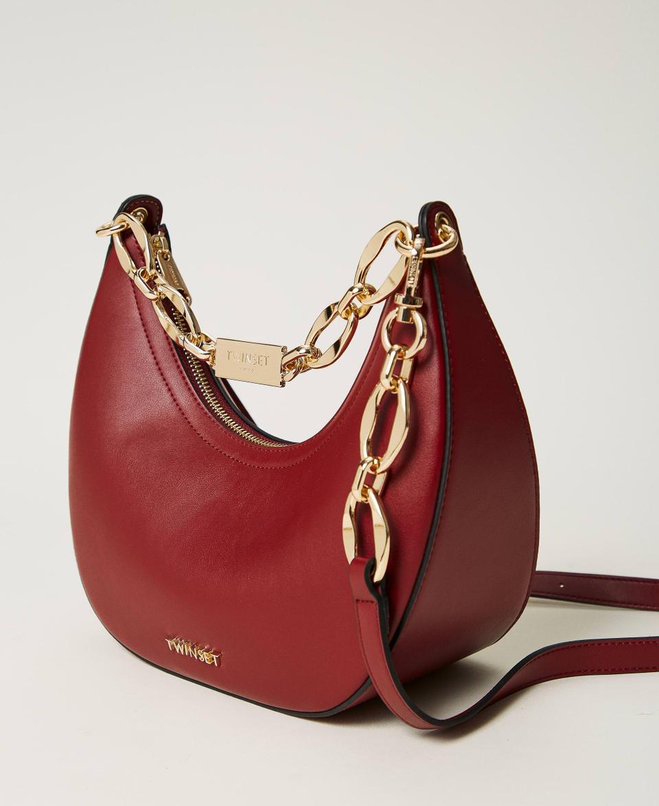 Twin Set Borsa a tracolla ‘Miss Twinset’ con catena logo Pezzi Unici