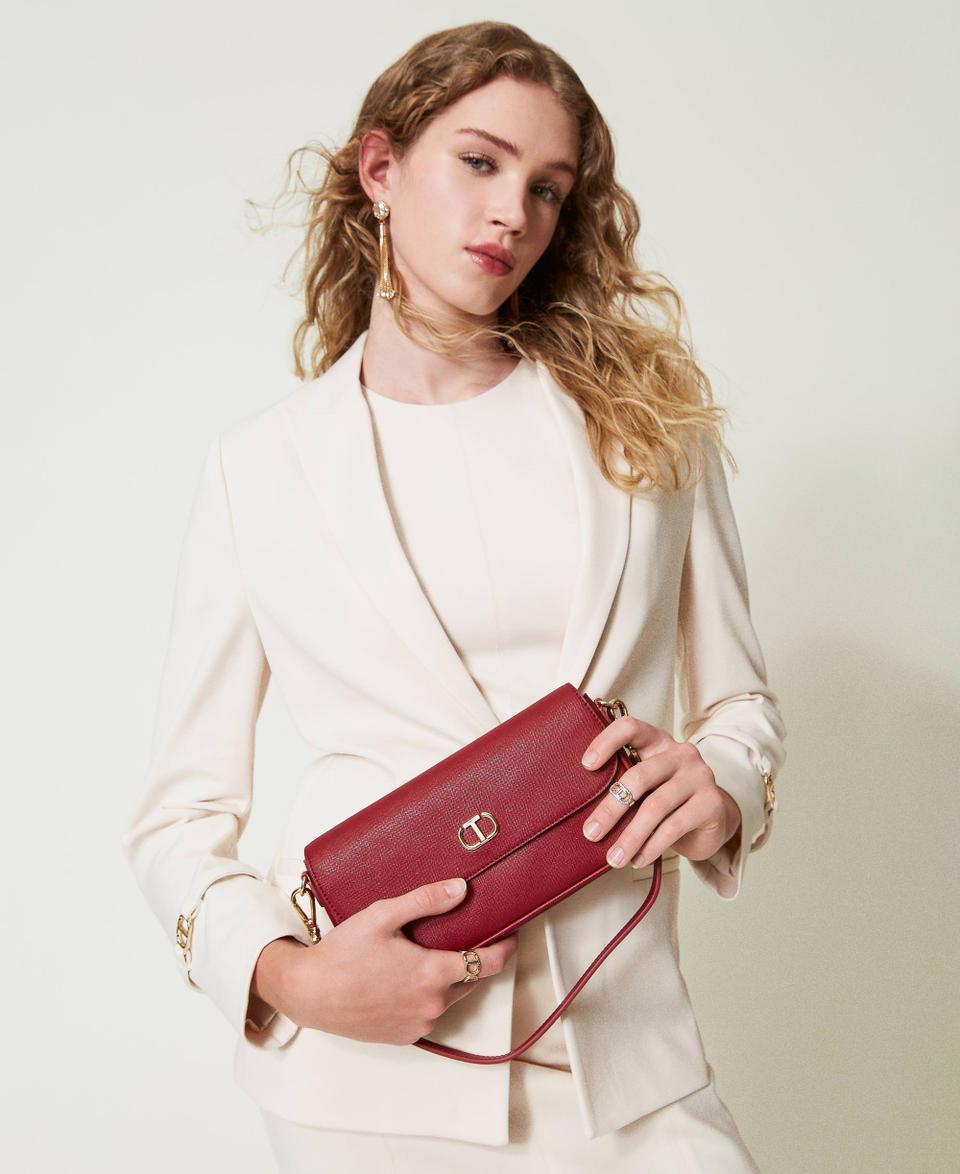 Twin Set Mini borsa a spalla con Oval T Acquista Ora