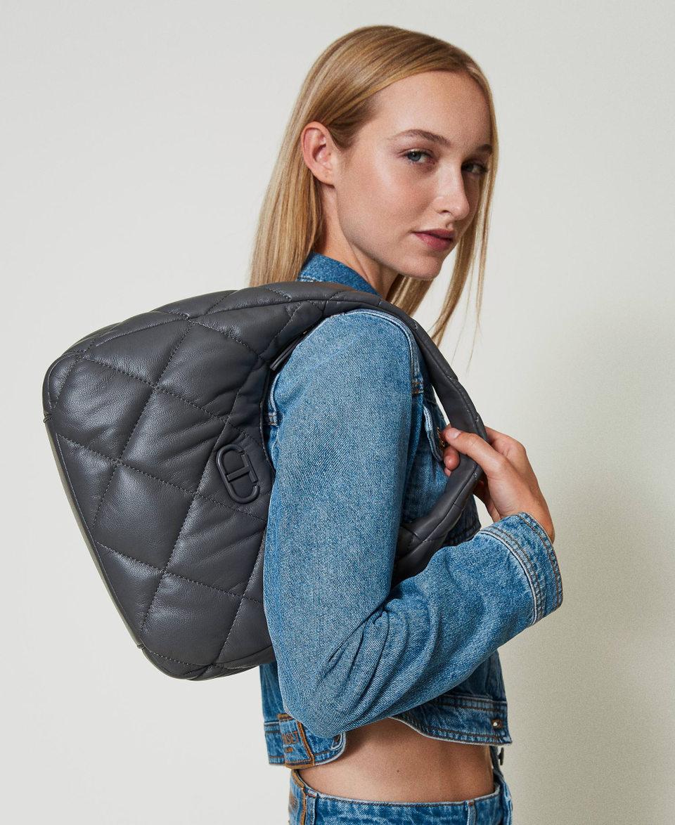 Twin Set Borsa hobo media quilted imbottita Promozione Limitata
