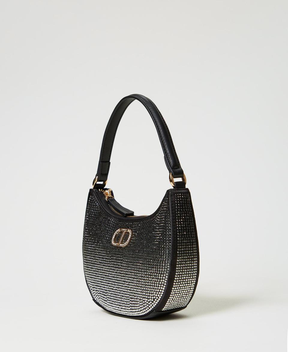 Twin Set Borsa hobo ‘Moon’ con strass Fino Al -60%