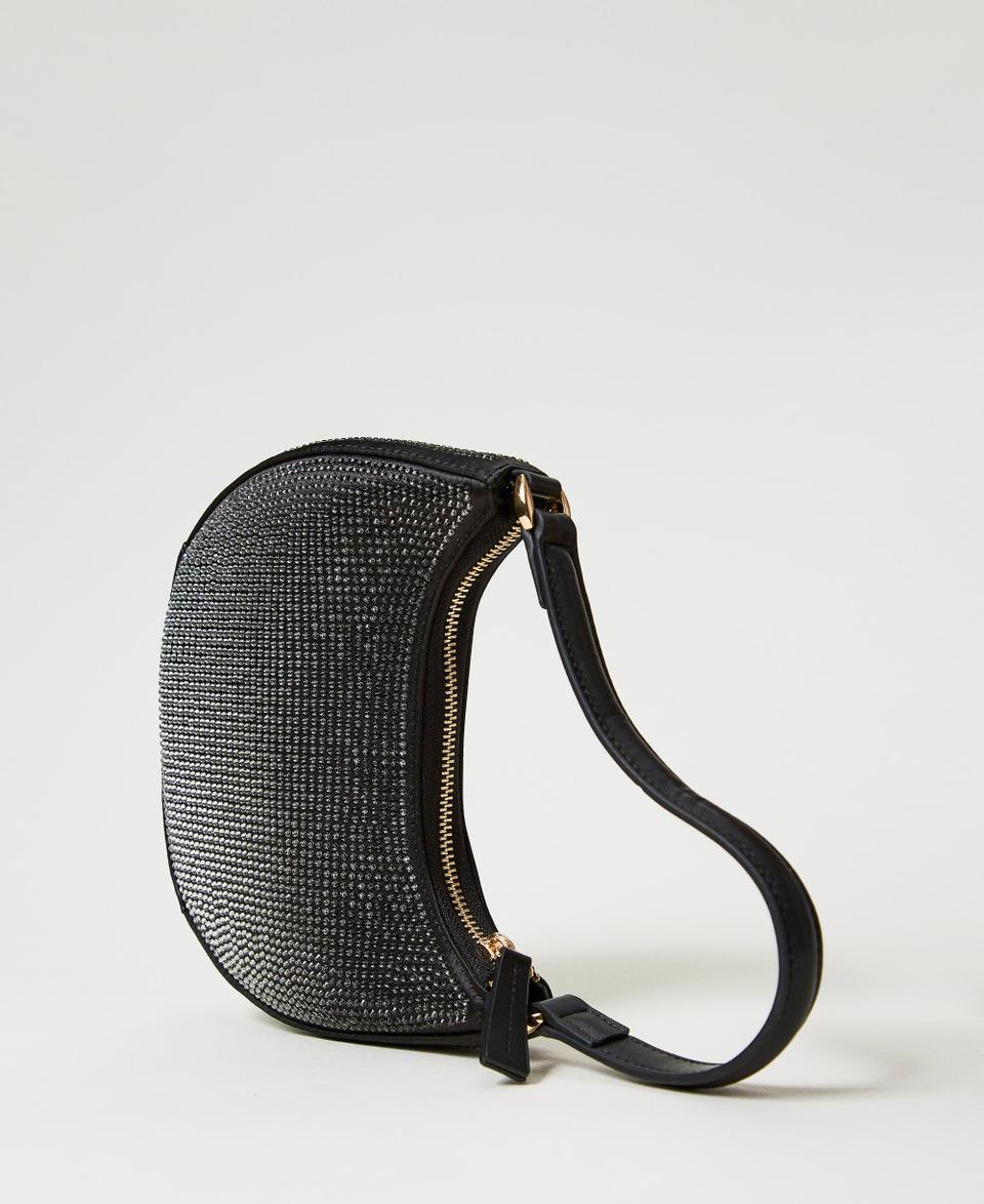 Twin Set Borsa hobo ‘Moon’ con strass Fino Al -60%