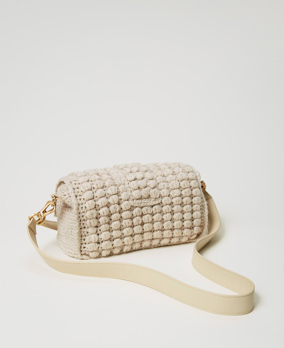 Twin Set Borsa a tracolla 'Amie' media in tricot Hotsell