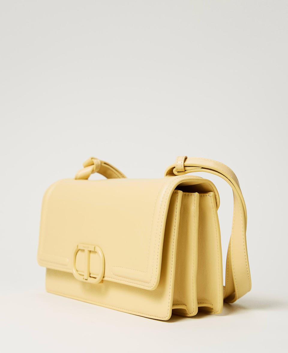 Twin Set Borsa rettangolare ‘Brera’ con apertura Oval T Vendite Flash