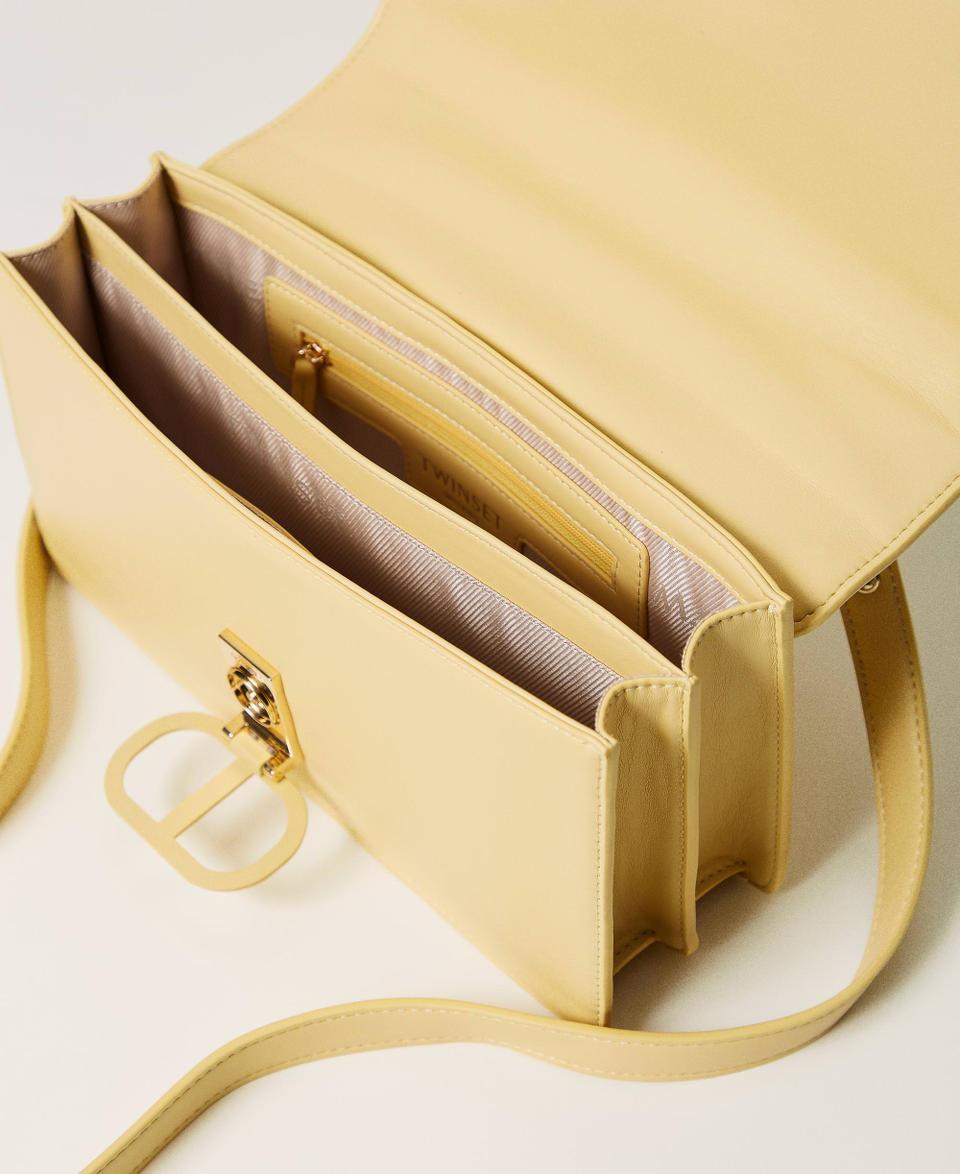 Twin Set Borsa rettangolare ‘Brera’ con apertura Oval T Vendite Flash