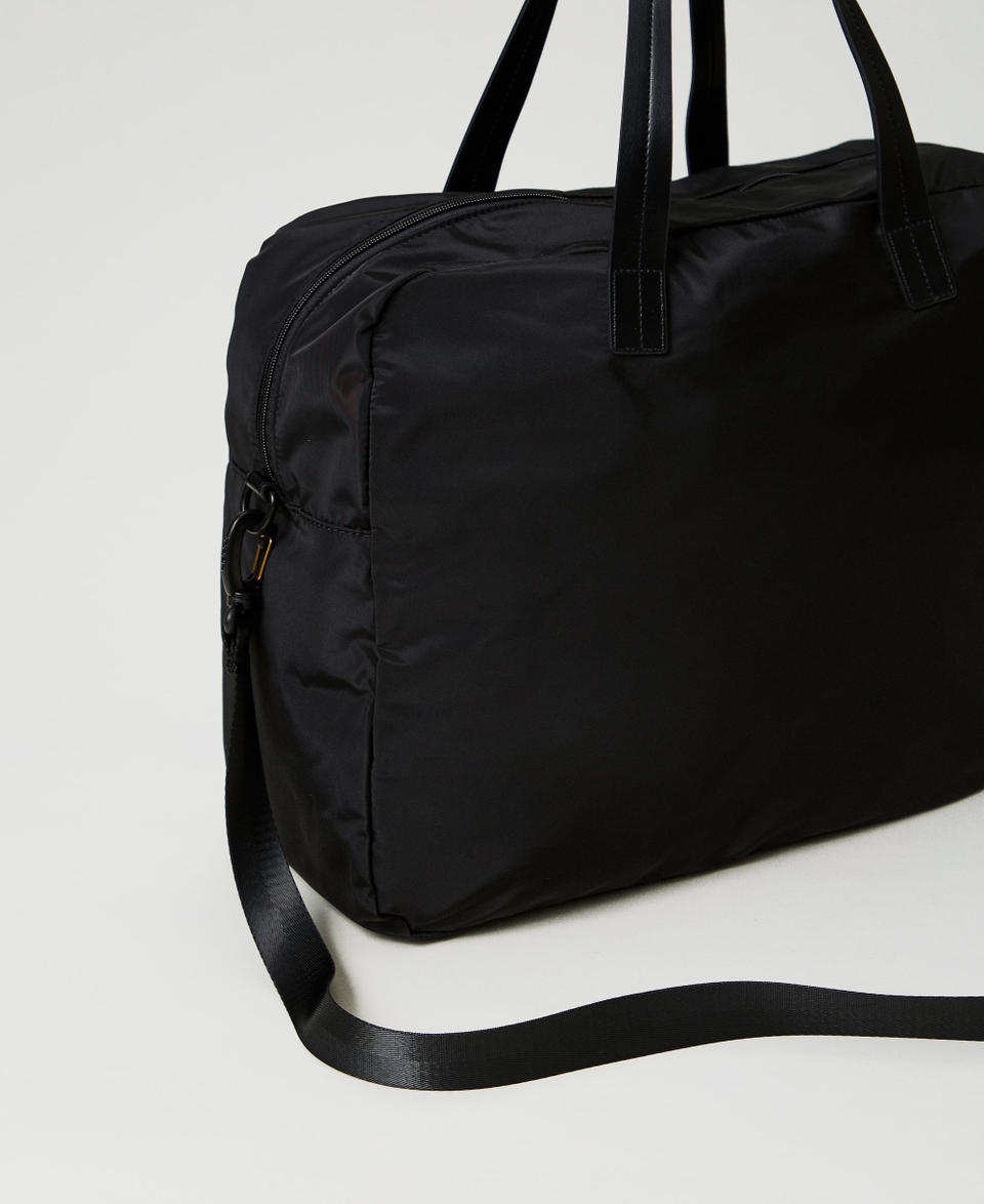 Twin Set Borsa shopper in tessuto tecnico In Saldo