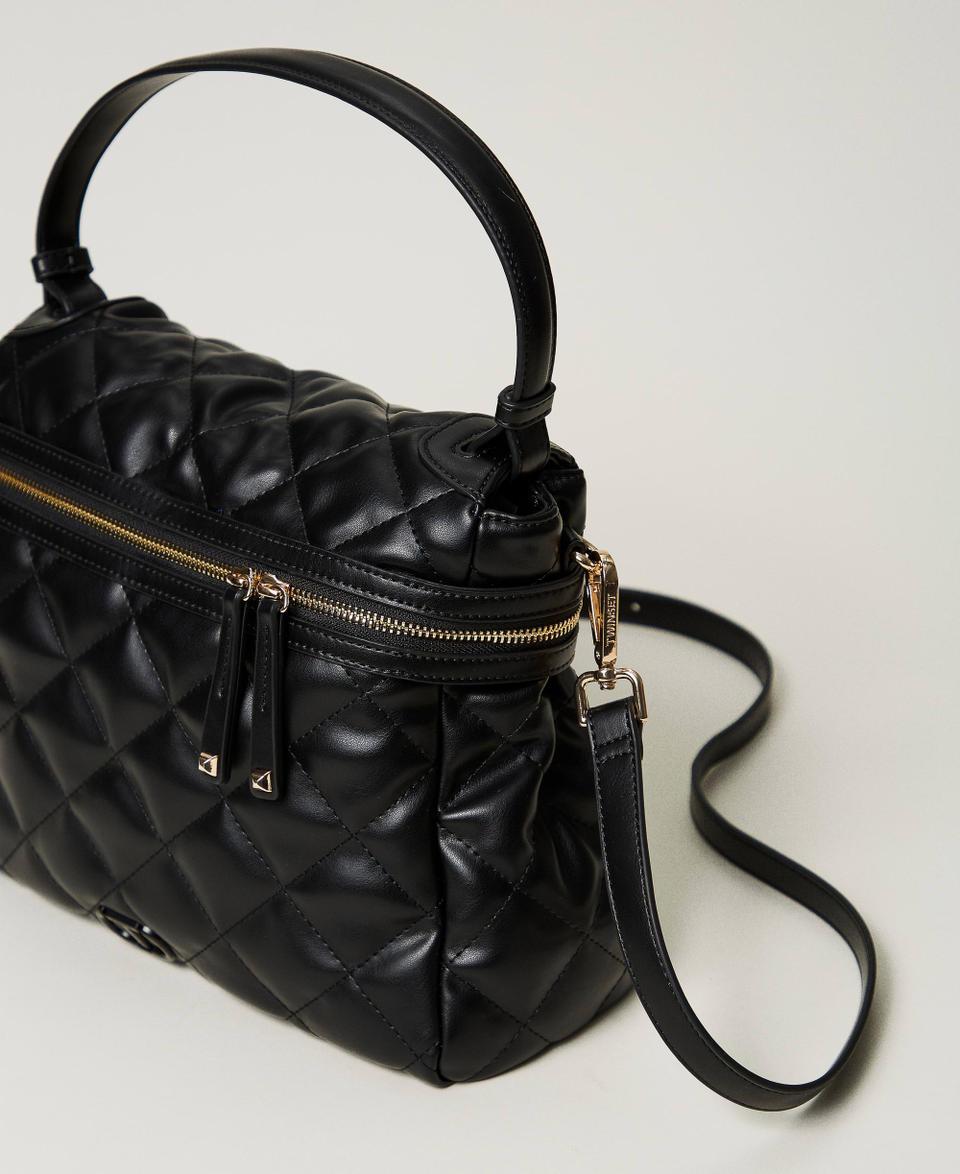 Twin Set Borsa top handle ‘Cécile’ grande trapuntata Nuova