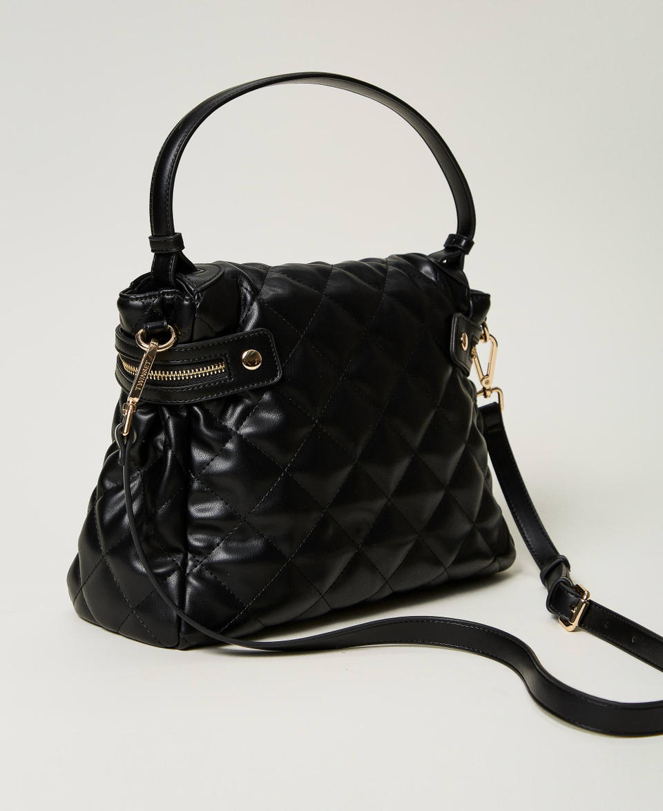 Twin Set Borsa top handle ‘Cécile’ grande trapuntata Nuova